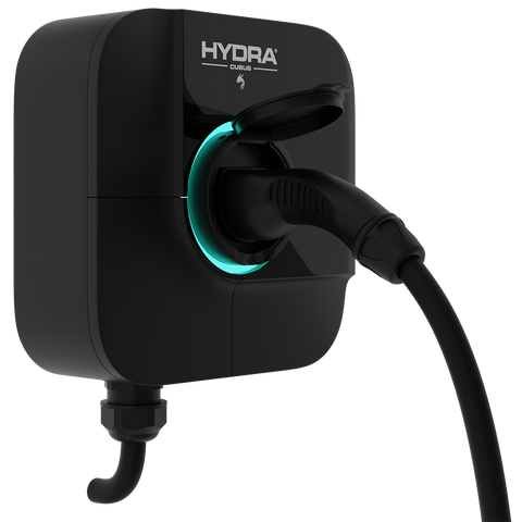 Hydra Cubus 7kW Untethered EV Charger With Solar Compatibility