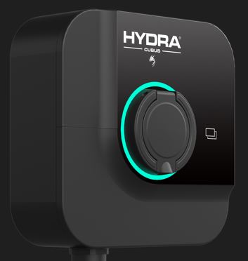 Hydra Cubus 7kW Untethered EV Charger With Solar Compatibility